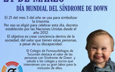 Dia Mundial de Sindrome de Down