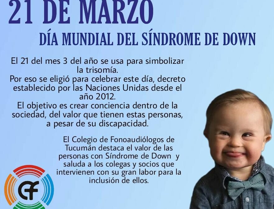 Dia Mundial de Sindrome de Down