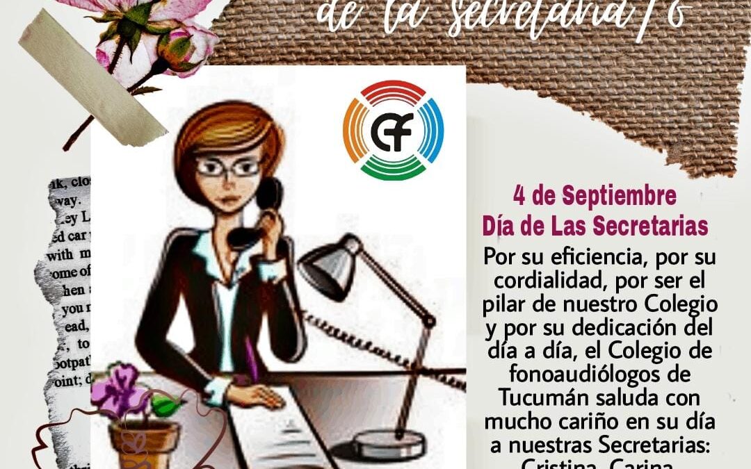 4 de Septiembre Dia de la Secretaria