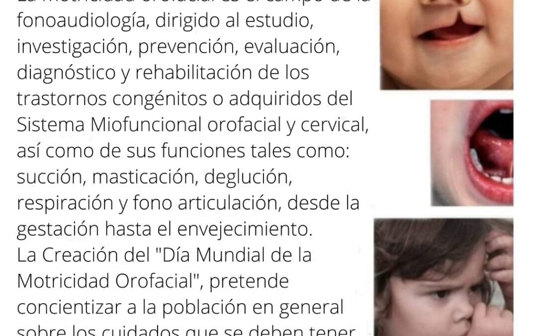 17 de Febrero: Dia Mundial de la Motricidad Orofacial