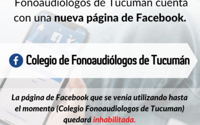 Nueva página de Facebook