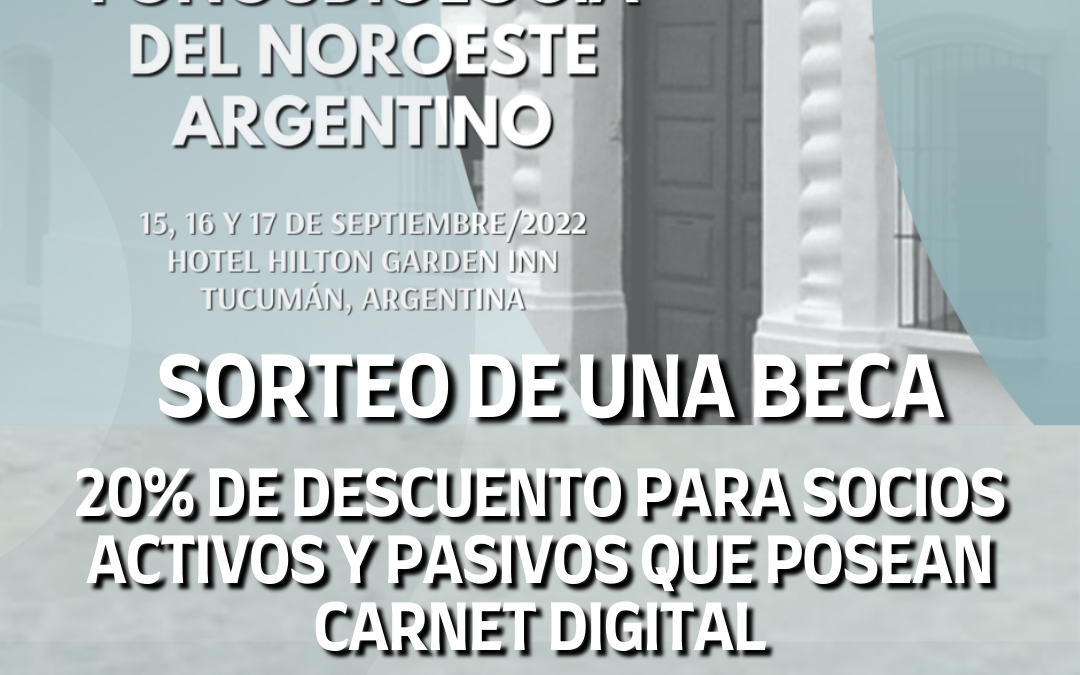 Sorteo Beca III Congreso Internacional Fonoaudiología