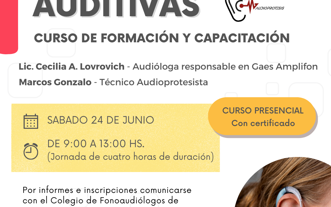 Curso “Prótesis Auditivas”